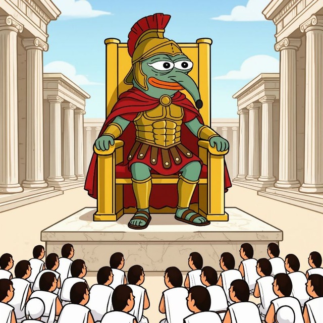Ratius on the throne